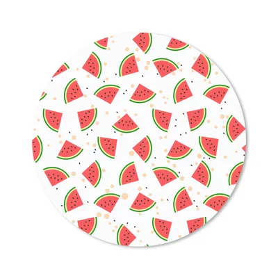Produktbild von MuchoWow® Mauspad Mousepad Sommer - Wassermelone - Rosa 20x20 cm - Mousepads - Maus Mat - Pad - Mausunterlage - Schreibtischmatte