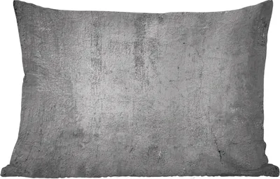 Produktbild von MuchoWow® Outdoor Kissen - Beton - Grau - Gemustert - Vintage - Industriell - 60x40 cm - Wetterfest - Lounge Kissen - Zierkissen - Kissen für Innenräume