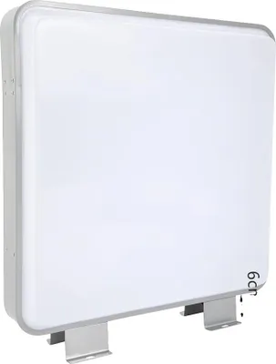 Produktbild von LED-Leuchtkasten, doppelseitige Anzeige, energieeffizient, WEISS