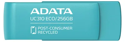 Obrázek produktu pro ADATA UC310 ECO, 256 GB, USB Typ-A, 3.2 Gen 1 (3.1 Gen 1), Kloub, 9 g, Zelená