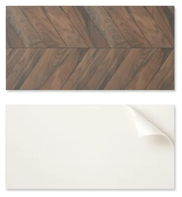 Immagine prodotto di Pannello decorativo in vinile autoadesivo, stampato, dimensioni 100 x 50 cm, motivo a spina di pesce