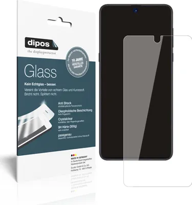 Produktbild von 1x Schutzfolie für Xiaomi Redmi Note 11 - Anti-Shock 9H Folie dipos Glass Kunststoffglas
