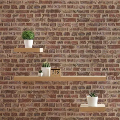 Produktbild von TADESSI | Tapete Steinoptik Dino | M1-No.28 | Papiertapete | Rot | Braun | Steintapete | Modern | Wohnzimmer | Schlafzimmer | Küche
