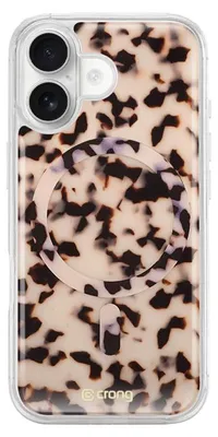 Zdjęcie produktu dla Crong CRGDLMIP1761BTO, Pokrowiec, Apple, Apple iPhone 17, Przezroczysty, Cappuccino
