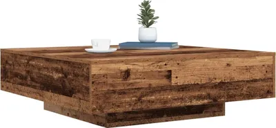 Obrázek produktu pro vidaXL Konferenční stolek z regenerovaného dřeva 100 x 100 x 31 cm materiál na bázi dřeva