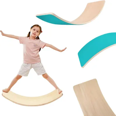 Image de Planche d'équilibre Balance board Lama - turquoise
