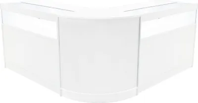 Imagen del producto de Conjunto de mostradores LED CM60 + B1200 (2 unidades) – Blanco