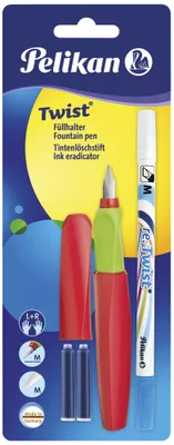 Produktbild von Pelikan 005585 Füllfederhalter Kartuschenfüllsystem Mehrfarbig 2 Stück(e)