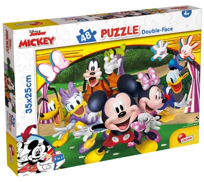 Obrázok produktu pre Dvojstranný Puzl Miki 48 Častí Lisciani