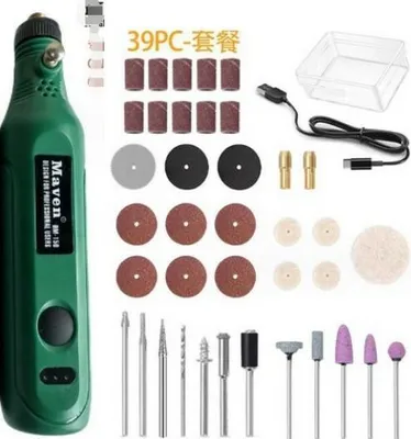 Immagine prodotto di APT NZ34 Smerigliatrice multifunzione a batteria, set di 39 pezzi