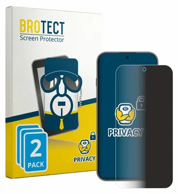 Produktbild von 2x BROTECT Sichtschutzfolie für Huawei Nova 15 Max Anti-Spy Privacy Sichtschutz Blickschutz Folie Blaulicht-Schutz