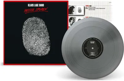 Immagine prodotto di Klaus Lage: Heisse Spuren (rimasterizzato) (Edizione limitata) (Vinile argento) - - (LP / H)