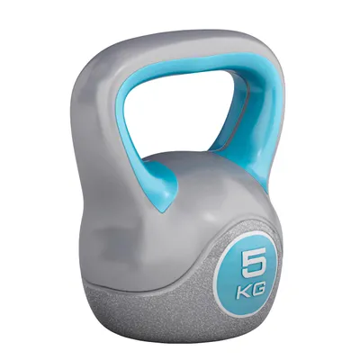 Produktbild von GORILLA SPORTS® Kettlebell - 5kg Gewichte, Kunststoff - Kugelhantel, Schwunghantel, Kugelgewicht, Rundgewicht, Krafttraining