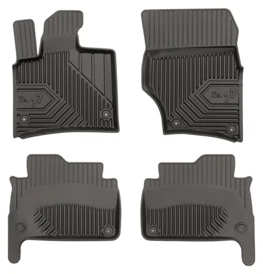 Obrázok produktu pre Gumové vaničkové autokoberce pre: Audi Q7 I 2005-2015 (SUV) – 4 ks, čierna, na mieru