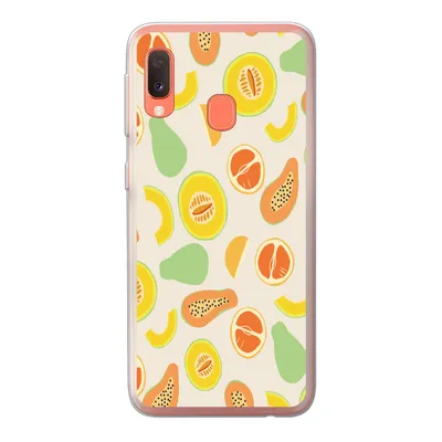 Produktbild von MuchoWow® Handyhülle Schutzhülle Hülle für Samsung Galaxy A20e Obst - Muster - Melone Silikon Softcase Handy Hülle - Abdeckung