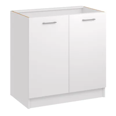 Produktbild von Roe Furniture | Küchenzeile - 280 cm - Weiß Matt - Einbauküche, Küchenblock, Singleküche, Singleküchenblock, Küchen - Tischplatte Weiß