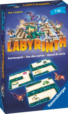 Image de Ravensburger® - Labyrinthe Jeu de cartes 20849 - Le classique familial pour 2 à 6 joueurs - Jeu pour enfants à partir de 7 ans