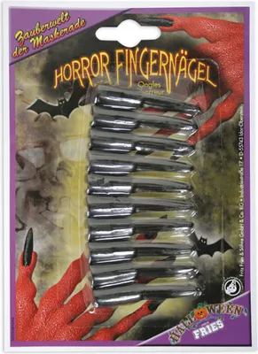 Produktbild von 10 Stück Vampir Fingernägel Karneval Fasching Halloween Cosplay Party