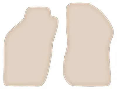 Produktbild von DURBAN Beige Velours-Fußmatten vorne für Alfa Romeo 145 Schrägheck (1994-2001)