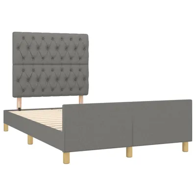 Immagine prodotto di Giroletto senza Materasso Grigio Scuro 120x190 cm in Tessuto