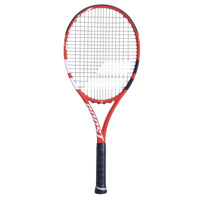 Produktbild von Babolat Boost Strike Tennisschläger Racket besaitet rot/schwarz/weiß 121210-313, Größe:4