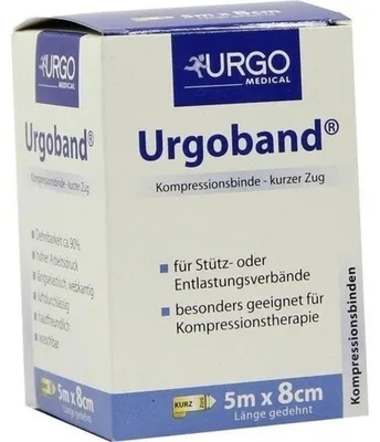 Zdjęcie produktu dla URGOBAND KURZZUg 5MX8CM, 1 St BIN