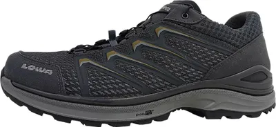 Image de Chaussures de sport Lowa MEADOW GTX LO SL pour hommes, chaussures de randonnée, chaussures de plein air, couleur gris, modèle décontracté