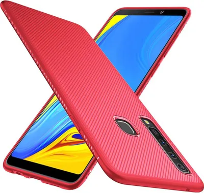 Produktbild von Schutzhülle für Samsung Galaxy A9 2018 Handy Schutz Hülle Silikon Case Cover