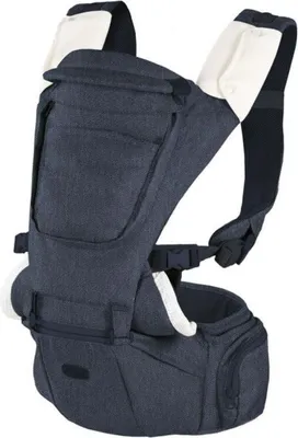 Produktbild von Chicco Baby Carrier Easy Fit - Polyester Mesh - Denim