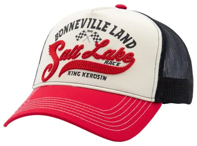 Produktbild von King Kerosin Trucker Cap "Salt Lake" Red & Off White