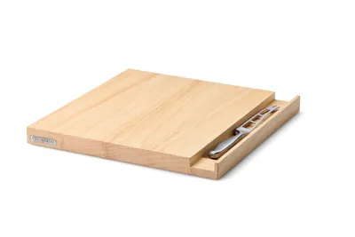 Produktbild von CONTINENTA Käse-Set mit Messer, Gummibaum 36x25x2,5 cm 3222 4017167322209
