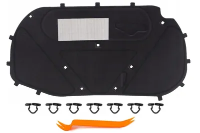 Produktbild von HERSTMOTO Motorhaubendämmung Schalldämmung der Motorhaube Motorhauben-Dämmmatte MIT CLIPS FÜR VOLKSWAGEN SCIROCCO 2008-2017 1K8863831