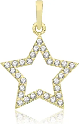 Image de Pendentif Femme Or 375/1000 avec Oxyde de Zirconium - 19mm*14mm; TRS359999KY