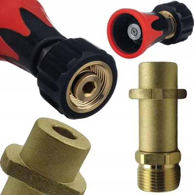 Immagine prodotto di Rosfix Set Lancia Mini M22 con Ugello a Getto Piatto da 40° e Adattatore – Ricambio per Idropulitrici Kärcher K2 – K7, HD, HDS, Kranzle | 200 bar