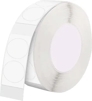 Zdjęcie produktu dla Etykiety Termiczne Niimbot naklejki T 14x28mm 200 sztuk (białe okrągłe)