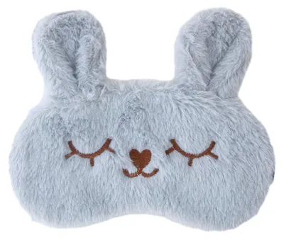 Produktbild von Niedliche Plüsch-Schlafmaske für Kinder, Schlafmaske für Mädchen, Schlafmaske für Kinder auf Reisen und zum Mittagsschlaf, Schlafmaske