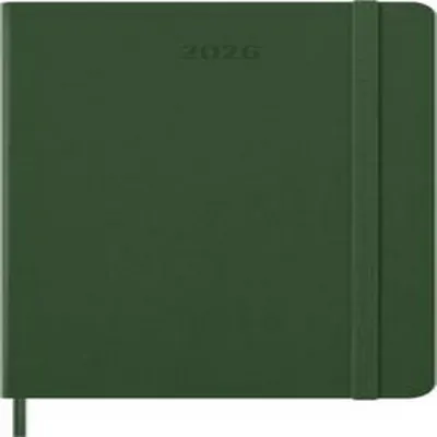 Immagine prodotto di Moleskine 8056999275525 MOLESKINE Calendario 2026, settimane, L/A5, copertina rigida, verde