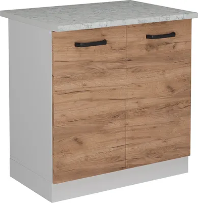 Immagine prodotto di Mobile lavello cucina Vicco R-Line Rovere dorato 80 cm PL Marmo, Model 52292