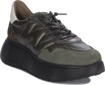 Produktbild von Wonders Plateau Schnürschuhe Damen 31393130383930 Grün 40 EU
