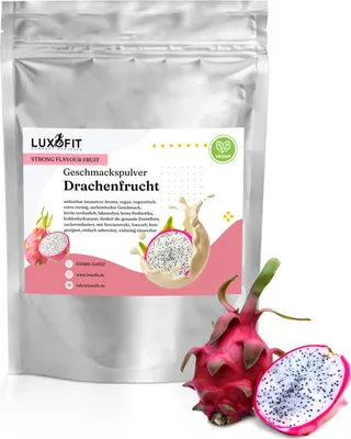Produktbild von Drachenfrucht Geschmackspulver Fruit Flavour kalorienarm 300 g