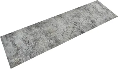 Produktbild von Cloris Designermöbel Küchenteppich Waschbar Beton 45x150 cm Samt 2024 Neu