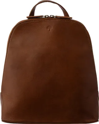 Produktbild von Prato City Rucksack L401 Dayback Leder dark cognac