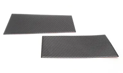 Image de Lot de 2 caches extérieurs en fibre de carbone pour montants B, adaptés à la Nissan 350Z Coupé 2003-2009