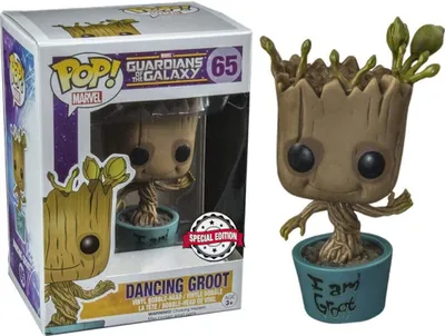Produktbild von Marvel Guardians of the Galaxy - Dancing Groot 65 Special Edition - Funko Pop! - Vinyl Figur
