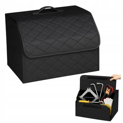 Zdjęcie produktu dla Organizer Do Bagażnika TSB-02 Torba Samochodu Auta Sztywny 39х31х29cm
