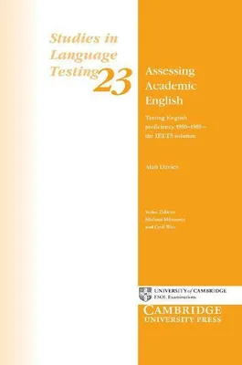 Produktbild von Assessing Academic English