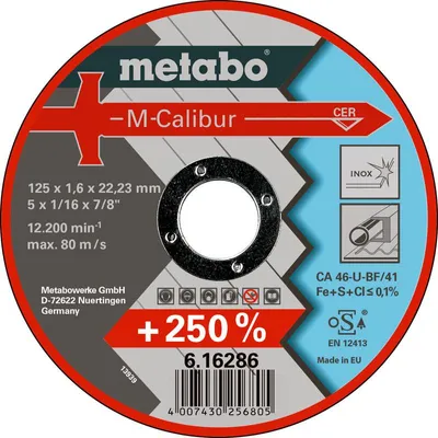 Produktbild von Metabo  M-Calibur 115x1,6x22,23 mm, 616285000