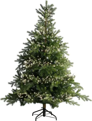 Produktbild von Kaemingk Lumineo Cluster Lichterkette 144 LED warmweiß außen 1,3 m schwarz