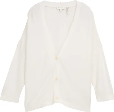 Produktbild von Tom Tailor Leichte Loose Fit Strickjacke mit V-Ausschnitt und Knopfleiste