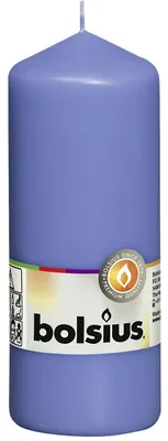 Image de Bougie Bolsius bleu bleuet 150/58mm
